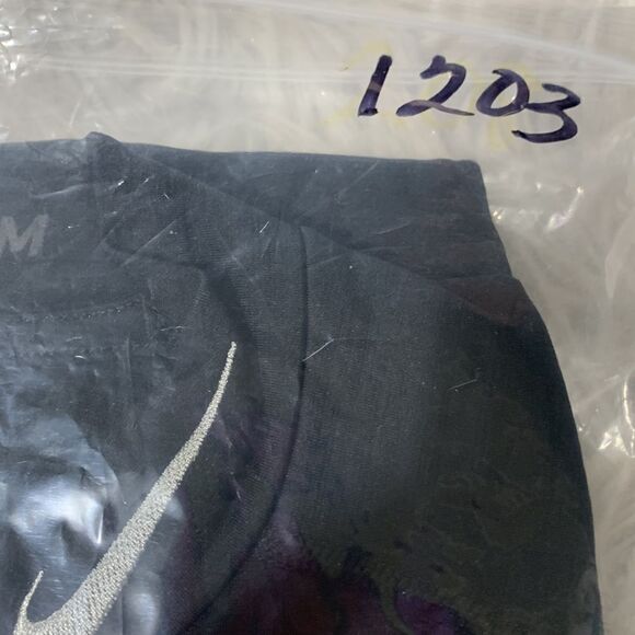 NIKE Pro Combat Hyperwarm Compression Dri-Fit long sleeve shirt silver logo sz L - Picture 11 of 12